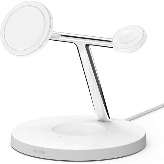 Belkin 15W MagSafe 3-in-1 Fast Wireless Charger Belkin 15W MagSafe 3-in-1 Fast Wireless Charger